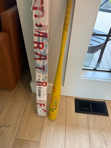 2025 Combat MFG Spec A1 Alloy BBCOR Certified Bat (-3) 31 oz 34" (Used)