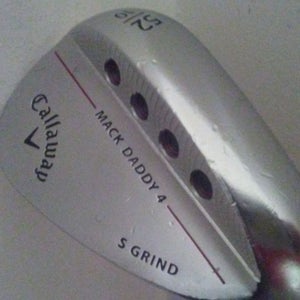 Callaway Mack Daddy 4 Gap Wedge 52* 10* (Chrome, S-Grind, Steel) Golf Club