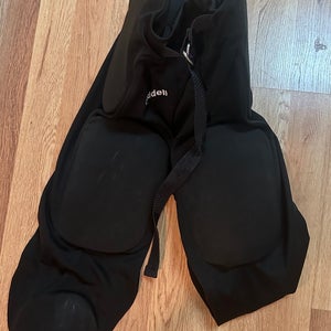 Black Men's Large Adult Riddell Game Pants (Used)