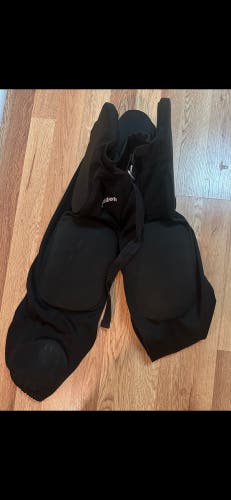 Black Men's Large Adult Riddell Game Pants (Used)