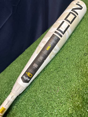 2025 Rawlings Icon Composite USSSA Certified (-10) 27"/17oz Bat (Used)
