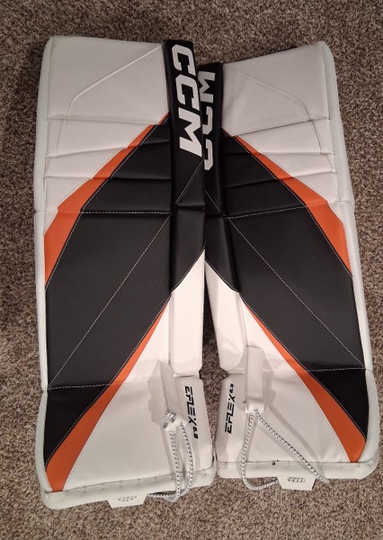 32+1" CCM Eflex 6.9 INT Goalie Leg Pads (New)