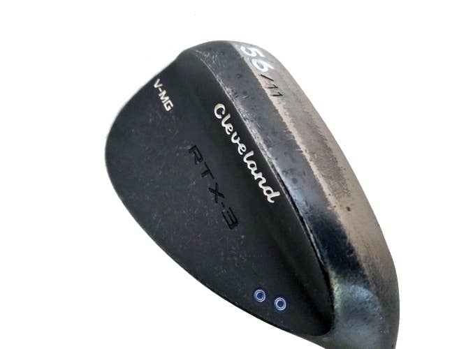 Cleveland RTX-3 Sand Wedge 56* 11* (Black Satin, Steel, 2-Dot, V-MG) SW