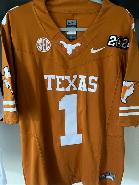 Texas Longhorns College Football Jersey Xavier Worthy Kansas City Chiefs Large