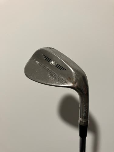 Men's Titleist Titleist Vokey SM9 Raw Right Handed Wedge Stiff Flex 50 Degree Steel Shaft (Used)