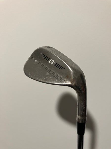 Men's Titleist Titleist Vokey SM9 Raw Right Handed Wedge Stiff Flex 50 Degree Steel Shaft (Used)