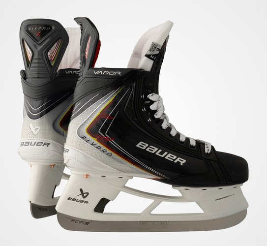 BAUER FLYPRO SKATES SR BRAND NEW SIZE 9 FIT 2 FLY X STEEL