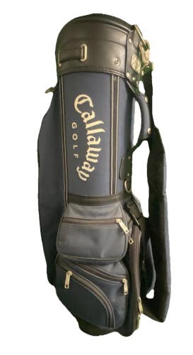 Callaway Hawkeye Cart/Staff Bag 6-Dividers 10 Pockets Rain Hood All Zippers Work