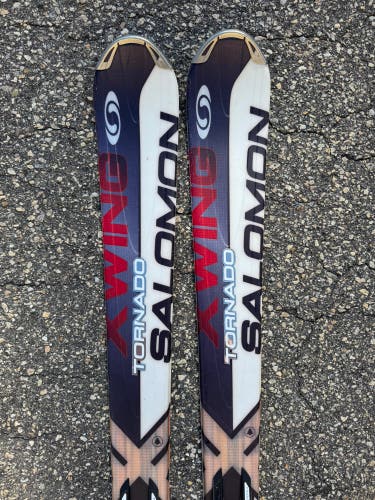 Men's Salomon X WING 170 cm All Mountain Skis With Bindings Max Din 12 (Used)