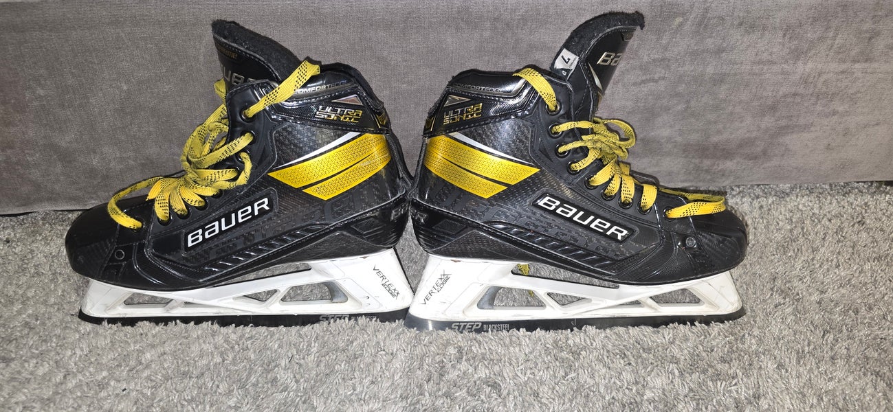 Bauer Supreme Ultrasonics Goalie Skates Size 7