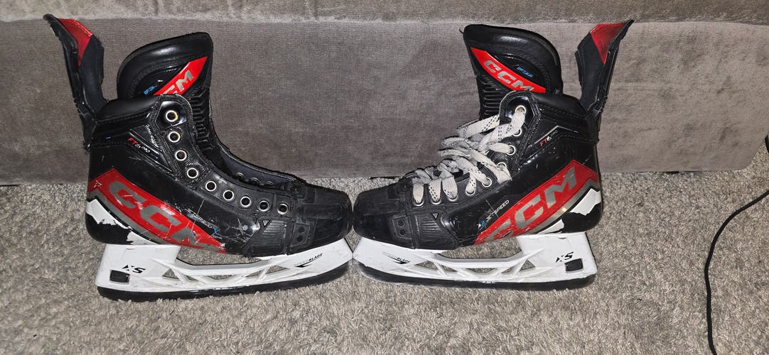 CCM JetSpeed FT6 Pro Hockey Skates Regular Width Size 4.5 (Used)