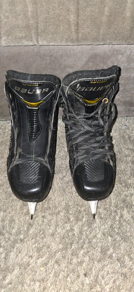 Bauer Ultrasonic Hockey Goalie Skates Regular Width  Size 4.5 (Used)