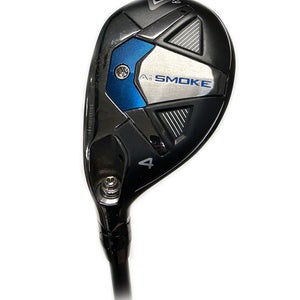 LH Callaway Paradym Ai Smoke 21* 4 Hybrid/Rescue Graphite Cypher Sixty 5.5