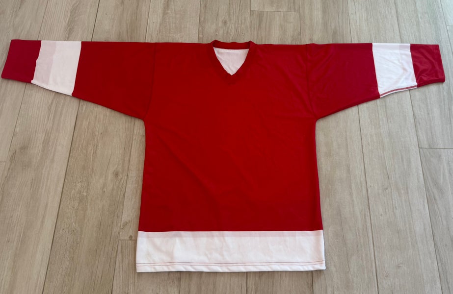 Hockey Jersey - Reversible Sherwood Player Stock (Red/White) - Includes Socks As Well