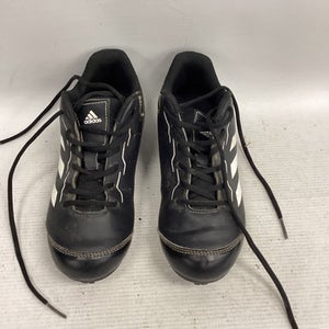 Used Adidas BASEBALL BB/SB Cleats Black Junior 02 11851-S000037340