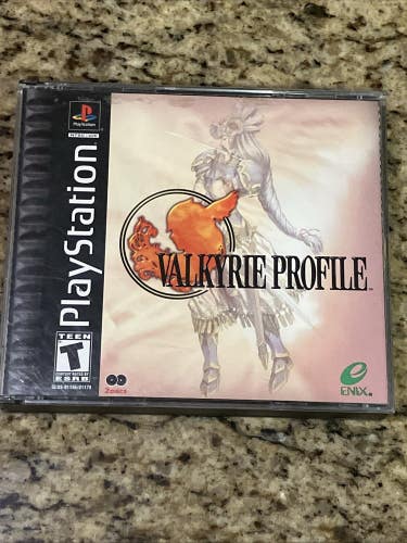 Valkyrie Profile Sony PlayStation 1 - Case and disc 2 Only - Not Complete