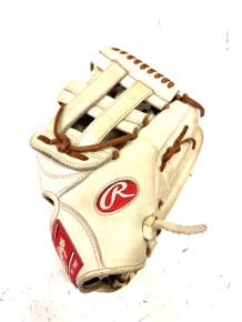 Used Rawlings HEART OF THE HIDE BB/SB Glove RH Throw White 12 3/4" 11860-S000297377