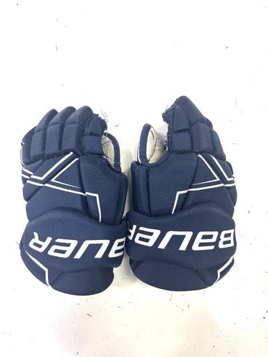 Used Bauer X Junior Gloves Navy Blue 12" 11860-C000297483