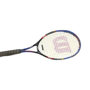 Used Wilson SOFT SHOCK Adult Tennis Racquet Royal Blue 4 1/2" 11859-S000025186