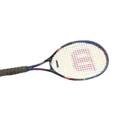 Used Wilson SOFT SHOCK Adult Tennis Racquet Royal Blue 4 1/2" 11859-S000025186
