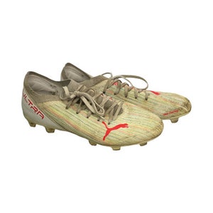 Used Puma Soccer Cleats White Senior 8 11859-S000025179