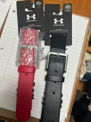 Under Armour (New) baseball belts