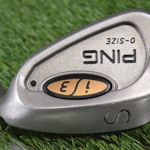 PING I3 BLACK DOT S WEDGE SAND O-SIZE JZ STIFF FLEX STEEL SHAFT ~ W@W!!
