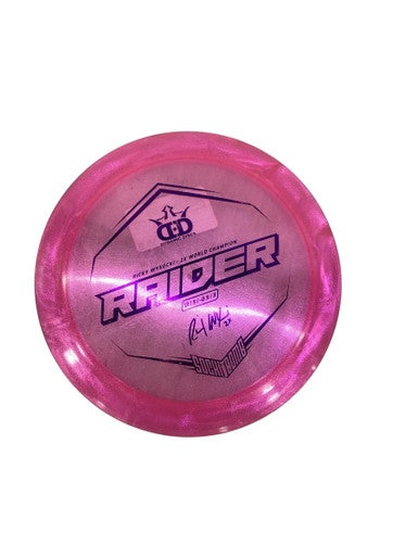 Used Dynamic Discs RICKY LUCID GLIMMER RAIDER Disc Golf Driver Pink 11347-S000255011