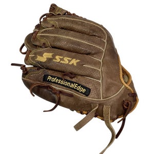 Used Ssk PROFESSIONAL EDGE BB/SB Glove RH Throw Brown 11 3/4" 11347-S000254970