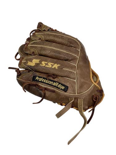 Used Ssk PROFESSIONAL EDGE BB/SB Glove RH Throw Brown 11 3/4" 11347-S000254970
