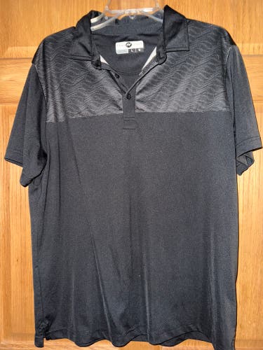 Men’s small black hockey polo Pure Hockey Large