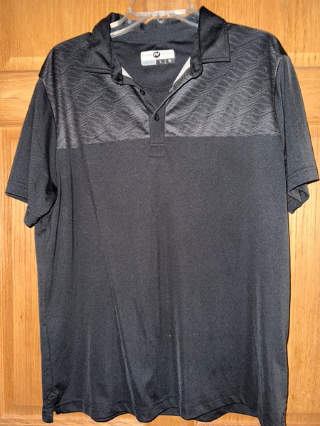 Men’s small black hockey polo Pure Hockey Large
