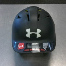 Used Under Armour BH100 Batting Helmet No Mask Black SM 11339-S000194269
