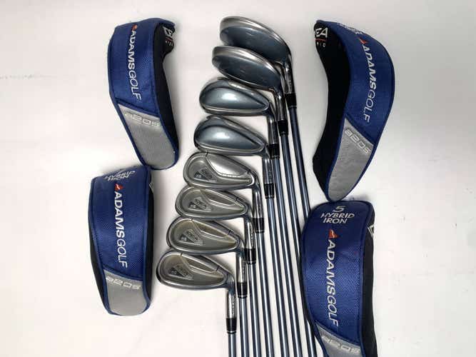 Adams Idea A2 OS Hybrid Iron Set 4-PW+SW Aldila Idea Womens 55g Ladies RH HC