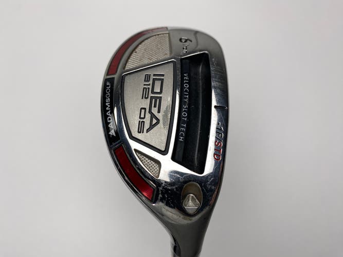 Adams Idea A12 OS 6 Hybrid 28* Fitter Grafalloy ProLaunch Blue 65g Stiff RH