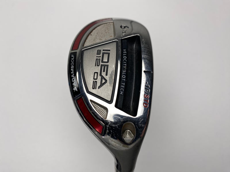 Adams Idea A12 OS 6 Hybrid 28* Fitter Grafalloy ProLaunch Blue 65g Stiff RH