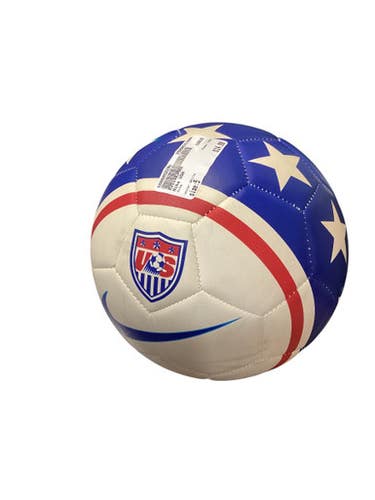 Used Nike USA All Size Soccer Ball White 5 11884-S000052296