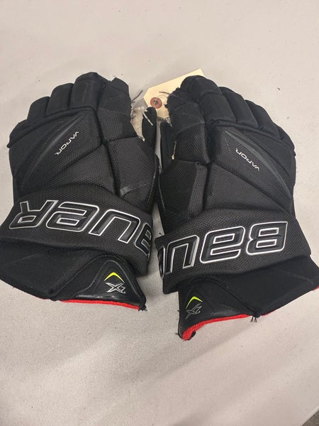 Black Senior Bauer Vapor 2X Gloves 14" (Used)