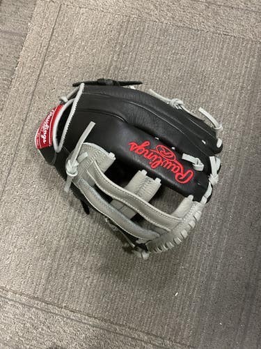 Used Rawlings SELECT SERIRES BB/SB Glove RH Throw Black 12 1/2" 11614-S000221270