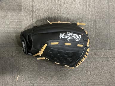 Used Rawlings RSB SOFTBALL SERIES BB/SB Glove RH Throw Black 13" 11614-S000221269