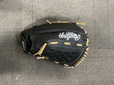 Used Rawlings RSB SOFTBALL SERIES BB/SB Glove RH Throw Black 13" 11614-S000221269