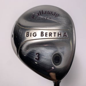 Callaway Big Bertha 2004 3 Fairway Wood 15* Big Bertha Gems 55 55g Ladies RH