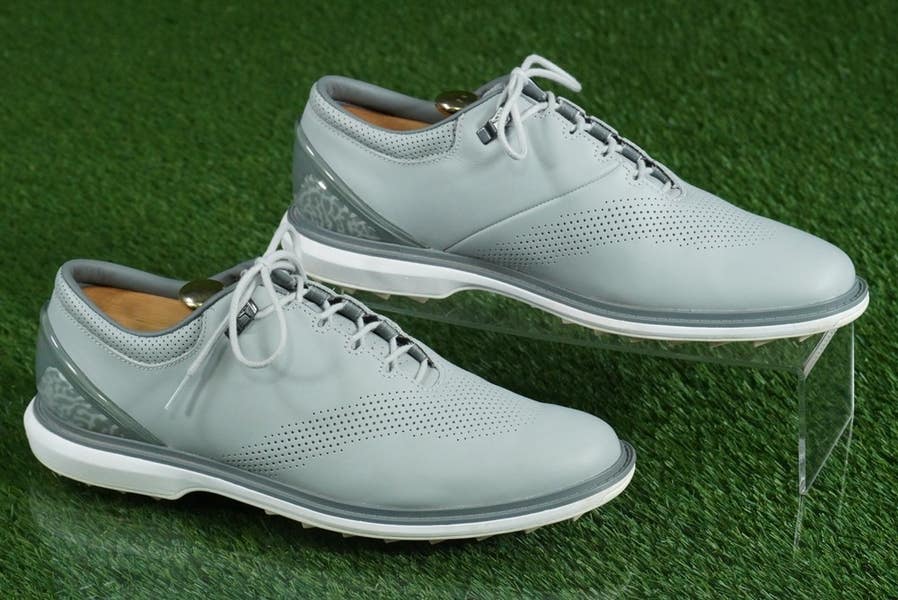 NIKE JORDAN ADG 4 GOLF SHOES MENS 10.5 SPIKELESS, WOLF GREY