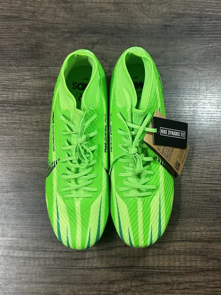 Green Nike Mercurial Superfly Cleats (New)