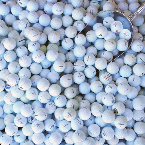 LOT OF 100 GOLF BALLS MIXED BRANDS & GRADES TITLEIST, NIKE, CALLAWAY ~ READ!