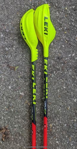 Leki WORLDCUP SL TBS Ski Poles w/WC Closed Gate Guard