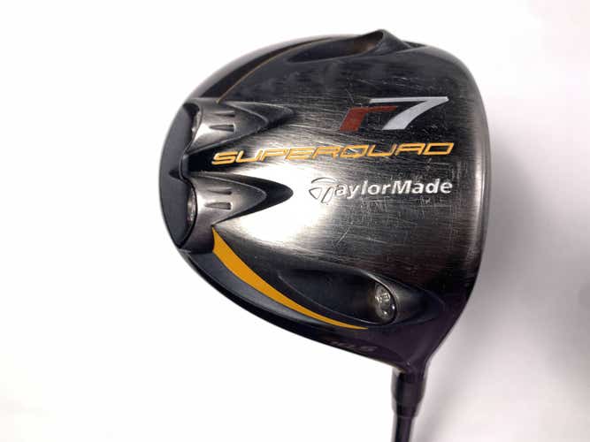 TaylorMade R7 Superquad Driver 10.5* Fujikura REAX 65g Regular Graphite Mens RH