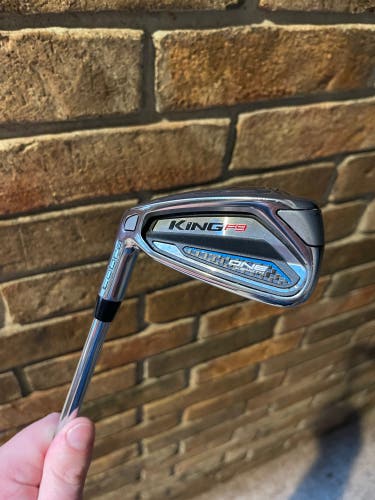 Men's 2019 Cobra 5 Iron Left Hand F9 One Length Regular Flex Steel Shaft (Used)