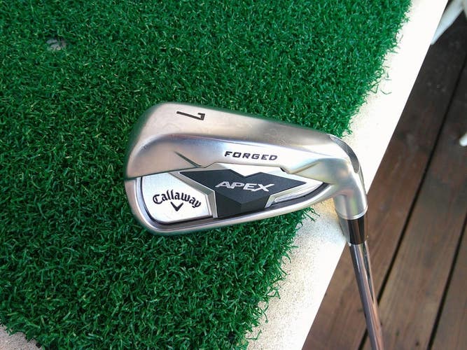 Callaway APEX 19' Forged 7-Iron Fitting Club w/ ELEVATE Stiff Flex Shaft