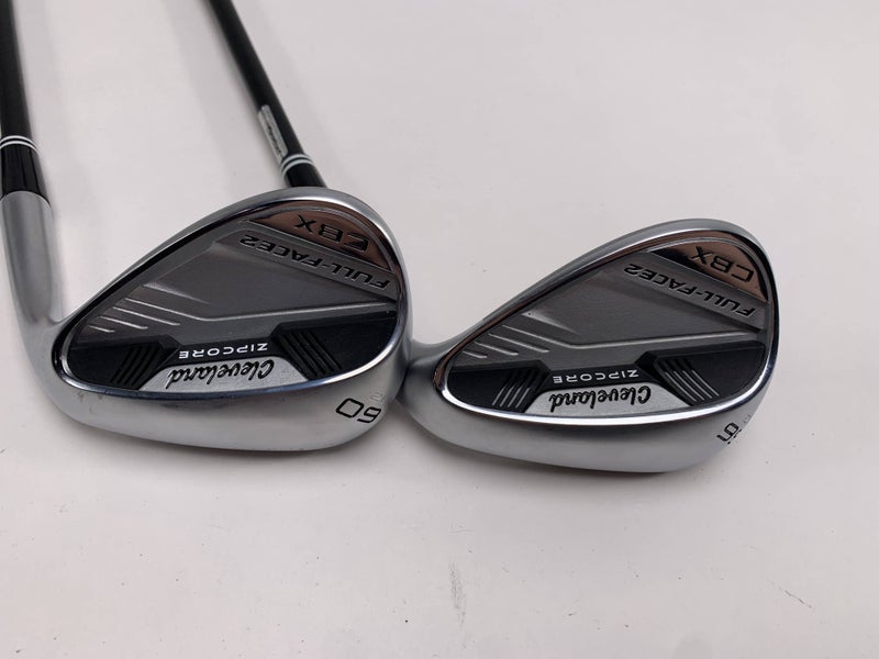 Cleveland CBX Full-Face 2 Wedge Set 56* 12 60* 12 Project X Mens RH